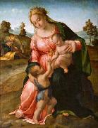 Madonna and Child with St John the Baptist